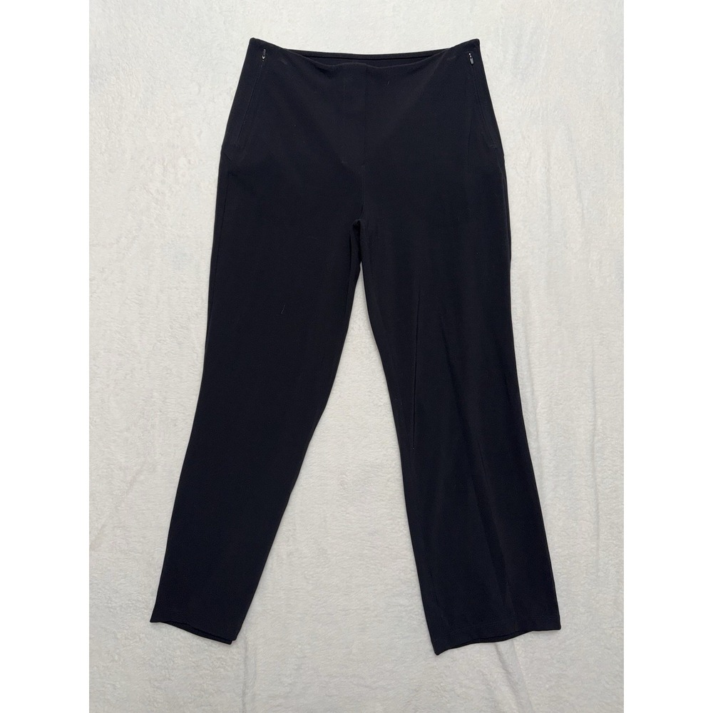 Lululemon Women's On the Move Pant Black Mid Rise Travel Size 8